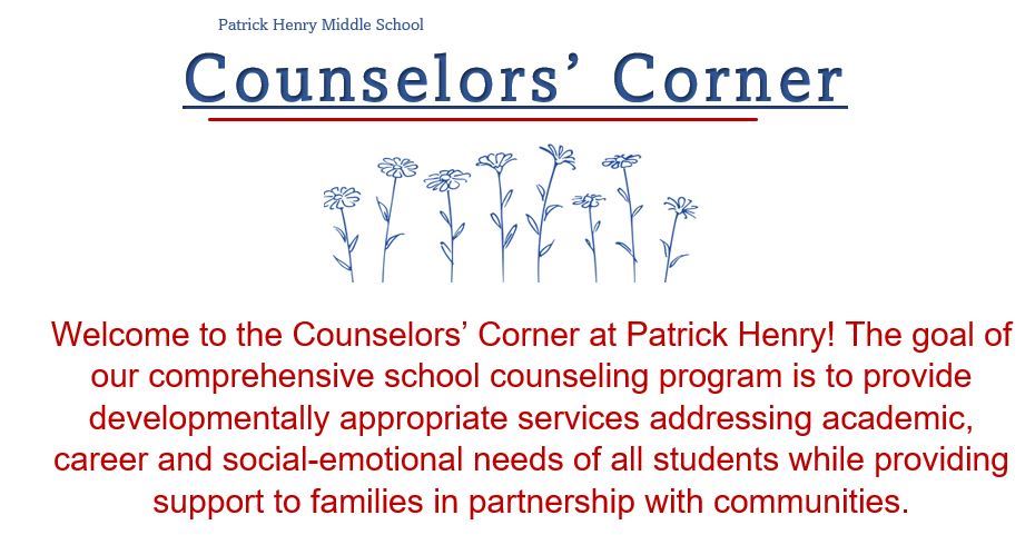 Counselors' Corner